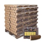 POLLMEIER Premium Buchenholzbriketts 960 kg Palette – DINplus zertifiziert