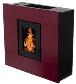 EMAFLAM SYLA 9 kW schwarzer versiegelter Pelletofen – Bild 5