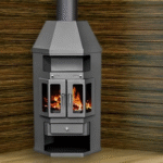 Eck-Holzofen BELLEZA PANAMA 2A 9 kW – Bild 3