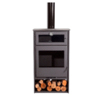 JUAN PANADERO NICE Titanium 8KW Holzofen mit Backofen